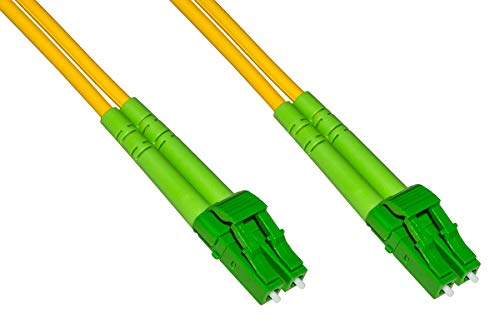 Cavo Fibra Ottica Apc Lc A Apc Lc Singlemode Duplex Mt.1