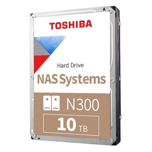 Toshiba N300 Nas Hdwg71Aezsta - Disco Rigido - 10 Tb - Interno - 3,5" (8,9 Cm)