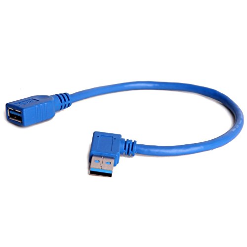 Ict Cavo Usb 3.0 Am/Af 90 Gradi Da 30 Cm Down
