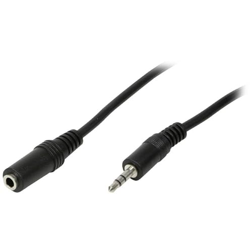 Logilink 3.5Mm - 3.5Mm, 3M Cable De Audio 3,5Mm Negro