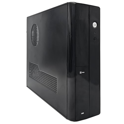 Extremebit Pc Computer Desktop Assemblato Nuovo, Sff, H610M, Intel I7-14700, Ram 16Gb Ddr4, Disco Ssd 500 Gb Nvme, Dvd-Rw, Windows 11 Pro + Office 202