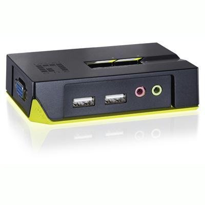 Cp Technologies Kvm-0221 Nero Switch Per Keyboard-Video-Mouse (Kvm)