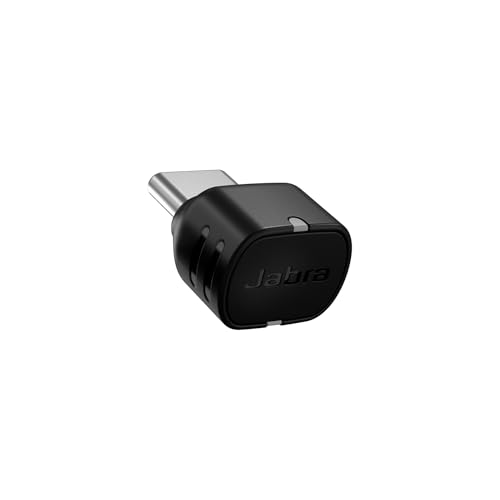 Jabra Link 390C Uc Adattatore Bluetooth - Connessione Ottimizzata Per Cuffie Jabra, Bluetooth 5.3, Plug And Play, Portata 30 M