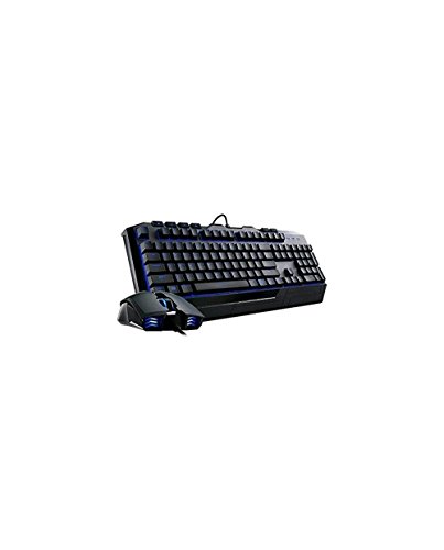 Cooler Master Storm Devastator Ii Tastiera A Membrana + Mouse, Retro-Illuminazione Blu, Nero/Antracite [Italia]