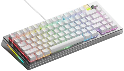 Glorious Gaming Gmmk 3 Pro He: Tastiera Rapid Trigger, Hall Effect, Scocca Alluminio Modulare, Polling 8K, Switch Hot Swap Mx E Magnetici, Guarnizioni