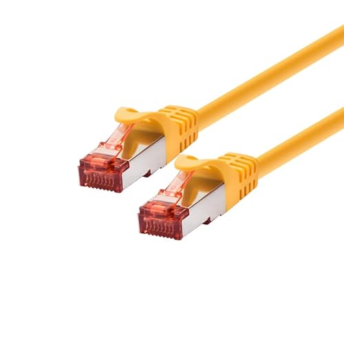 Logon Tcf66F100Y Cavo Di Rete 10 M Cat6A F/Utp (Ftp) Giallo