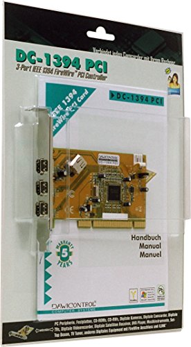 Dawicontrol Dc-1394 Pci Scheda Di Interfaccia E Adattatore