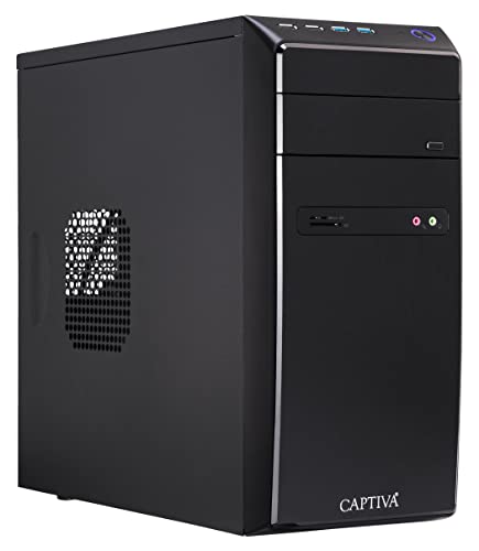 Captiva Power Starter R64-120 Amd Ryzen™ 5 5600G 16 Gb Ddr4-Sdram 500 Gb Ssd Windows 11 Home Pc Nero
