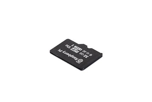 Raspberry Pi Scheda Di Memoria Microsdhc A2, Classe 10, U3, 32 Gb