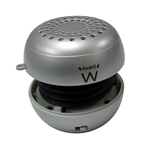 Ewent Ebubble Speaker Portatile Per Smartphone E Tablet, Grigio