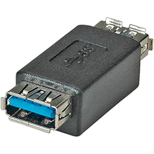Roline Usb 3.0 Adapter, Type A F To Type A F Nero Cavo Di Interfaccia E Adattatore