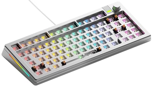 Glorious Gaming Gmmk 3 Pro Barebones Kit Tastiera Personalizzabile, Guarnizioni E Scocca In Alluminio Modulari, 75% Hot Swap, Schiuma Smorzante, Piast