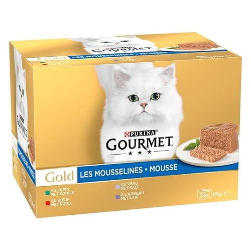Gourmet Gold Mousse 24 X 85 G Alimento Umido Per Gatti