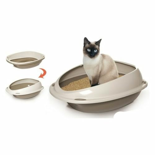 Georplast Lettiera Per Gatti Gp10533 57 X 40 X 19 Cm (7 Pezzi) (57 Cm)