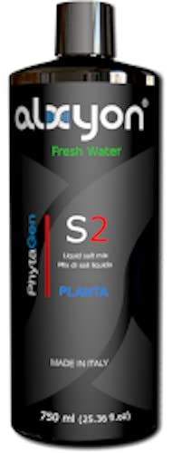 Alxyon Phytagens S2 750 Ml Miscela Di Sali Liquidi Per Acquari D'Acqua Dolce Con Piante