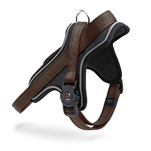 Myfamily Pettorina Cane In Poliestere Made In Italy, Dati Anagrafici Del Tuo Cane Sempre Con Te, Connessione Smartphone Con Tecnologia Nfc, Modello Y,