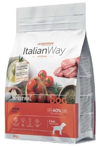 Italia Way Adul Cane Crocchette Secco Medium/Max Pork 3Kg