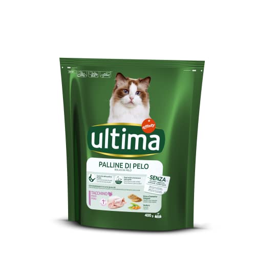 Ultima Cibo Per Gatti Per Prevenire Palline Di Pelo, 400G