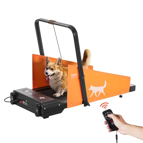 Vevor Tapis Roulant Per Cani Di Taglia M, Capacità 90,7 Kg, Macchina Elettrica Per Correre Per Cani, Tapis Roulant Per Animali Domestici Da Interno Co