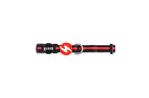 Collare Per Gatti Stripes 3 Rosso E Nero