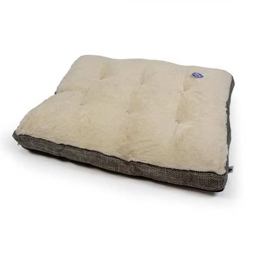 Duvoplus Cesto Ovale In Pile Ergo L, 85 X 68 X 20 Cm, Grigio/Bianco