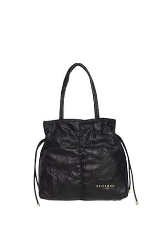 Ermanno Firenze Tanisha, Borsa Unisex-Adulto, Nero
