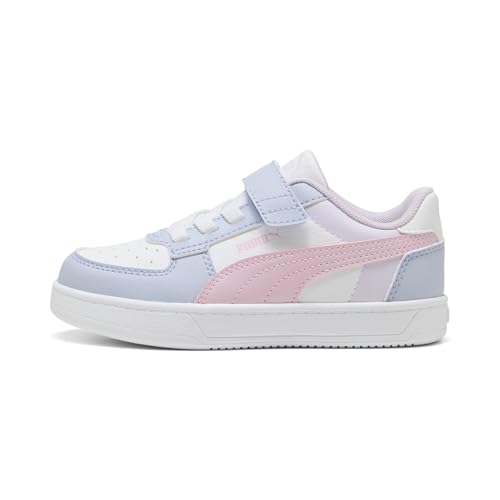 Puma Caven 2.0 Block Ac+ Ps, Scarpe Da Ginnastica Unisex-Bambini, Cool Weather-Rose Mauve White-Lilac Frost, 29 Eu