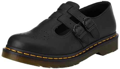 Dr Martens 8065 Mary Jane, Anfibi Donna, Black Virginia, 37 Eu