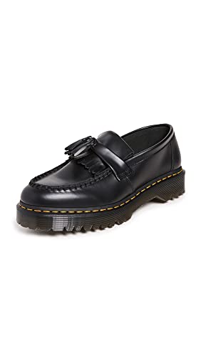Dr. Martens Loafer, Mocassino Unisex-Adulto, Black Smooth, 39 Eu