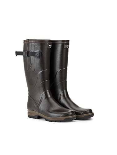 Aigle Terra Pro Vario, Stivale Da Pioggia Uomo, Brun, 44 Eu