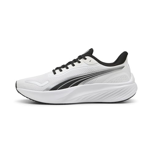 Puma Pounce Lite, Scarpe Per Jogging Su Strada Unisex-Adulto, White Black, 44 Eu