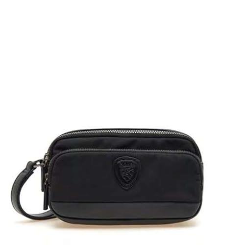 Blauer Pochette Uomo Fifth02 Clutch Nero Borsello A Mano Polsino