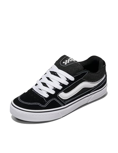 Vans Caldrone, Scarpe Da Ginnastica Uomo, Suede Mesh Black White, 42.5 Eu