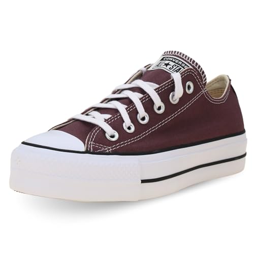 Converse Scarpe Chuck Taylor All Star Lift Platform Taglia 37 Codice A10647C Marrone