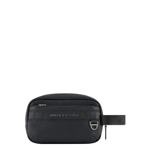 Armani Exchange Pochette Uomo Beauty Case Nero