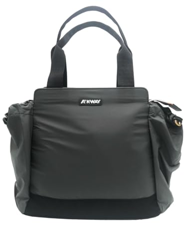 K-Way Borsa A Spalla Comoda, Pratica E Leggera Chiusa Con Zip. Dispone Di Un Ampio Scomparto Principale, Tasche Interna Chiusa Con Zip, Tasche Lateral