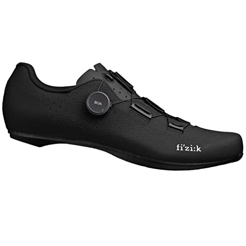 Fizik Tempo Decos Carbon, Scarpe Da Escursionismo Unisex-Adulto, Black-Black, 44 Eu