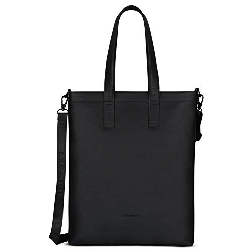 Expatrié Borsa Tote Donna Nera Sophie Borse A Spalla In Pelle Sintetica - Elegante Borsetta A Mano Stile Messenger - Shopping Bag Grande Con Scomparto