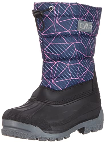 Cmp Kids Sneewy Snowboots, Stivali Da Neve Unisex - Bambini E Ragazzi, B.Blue-Fucsia, 28 Eu