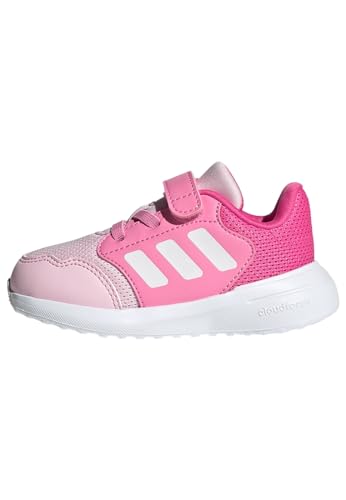Adidas Tensaur Run 3.0 Shoes Infants, Scarpe Da Corsa Unisex-Bambini, Clear Pink/Cloud White/Pulse Magenta, 21 Eu