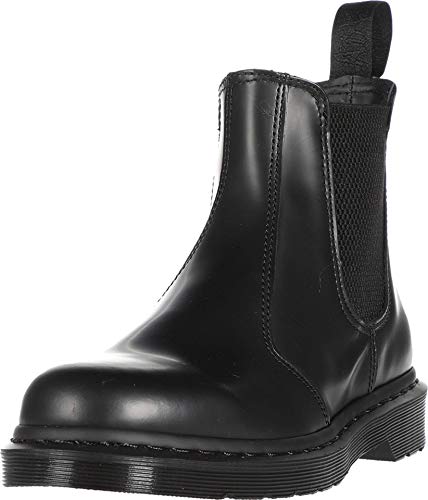 Dr. Martens 2976 Mono, Anfibi Unisex-Adulto, Black Smooth, 43 Eu