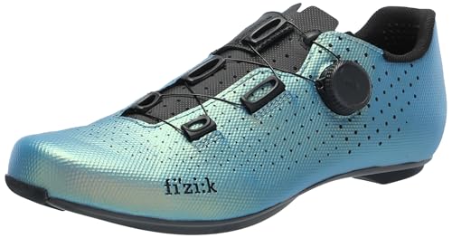 Fizik Tempo Decos Carbon, Scarpe Da Escursionismo Unisex-Adulto, Iridiscent-Black, 45 Eu