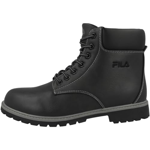 Fila Maverick Mid, Hiking, Winter Boots Uomo, Nero (Black-Black), 41 Eu