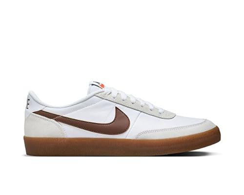 Nike Killshot 2 Ltr, Scarpe Allacciate Uomo, Bianco/Cacao Wow-Gum Med Marrone-Nero-Saf, 41 Eu