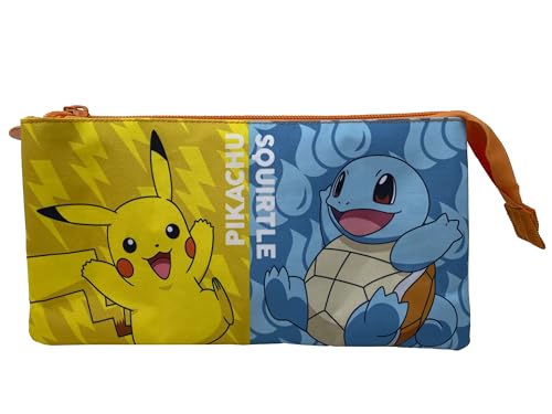 Astuccio Pokémon, Antipasti, Astuccio, Materiale Scolastico, Multicolore, Prodotto Ufficiale (Marchi Cyp)