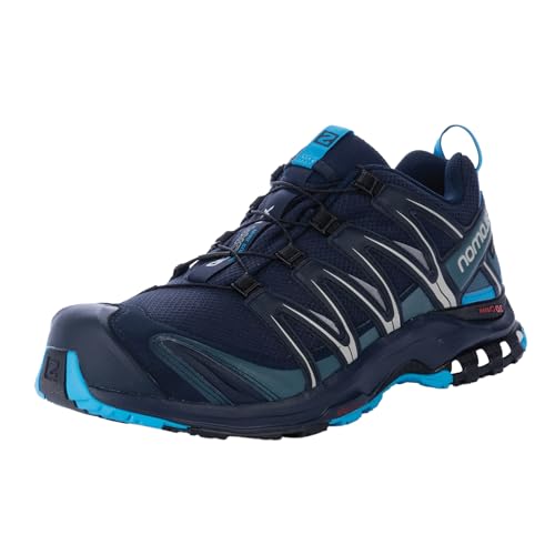 Salomon Xa Pro 3D Gore-Tex Scarpe Impermeabili Da Trail Running E Escursionismo Da Uomo, Stabilità, Aderenza, Protezione A Lungo Termine, Navy Blazer