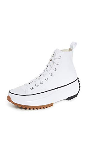Converse Run Star Hike Canvas Platform, Sneaker Uomo, Bianco, 37 Eu