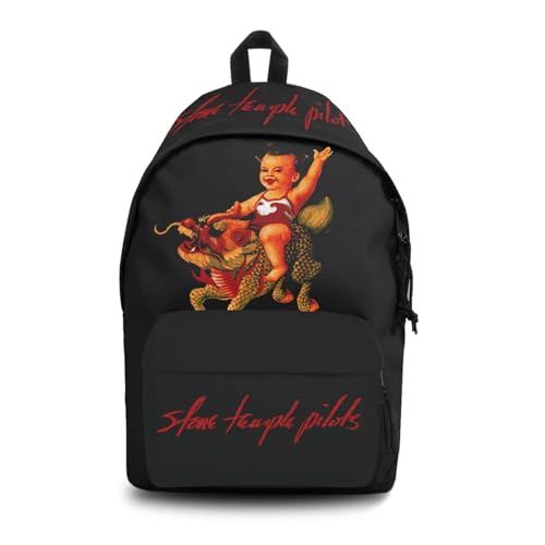 Rocksax Stone Temple Pilots Daypack-Baby, Zaino Unisex-Adulto, Nero, Taglia Unica