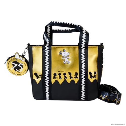 Loungefly Peanuts 75Th Anniversary Tote Bag