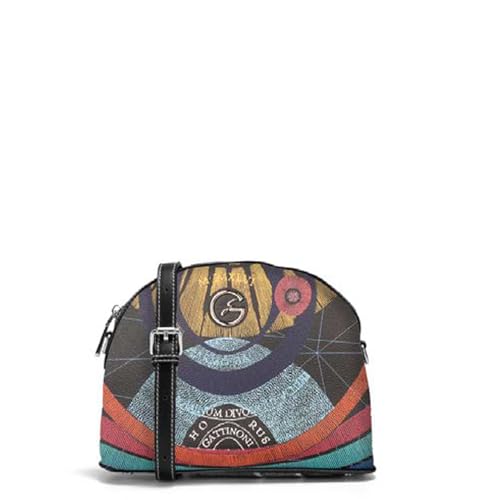 Gattinoni Borse Donna Tracolla Planetarium Nera Nero Crossbody Tracollina Borsa A Spalla